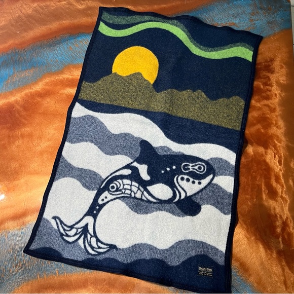 Pendleton Bedding Pendelton Beaver State Wool Orca Native American